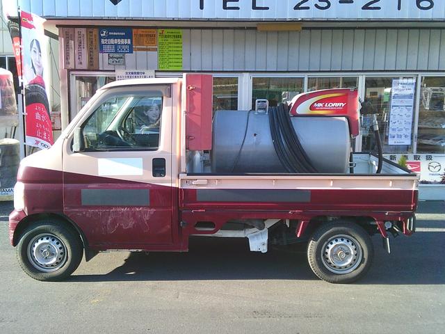 アクティトラック 　４ＷＤ　４３０Ｌタンクローリー　タンク検査付き　デジタルメーター　エアコン・パワステ付き　運転席側エアバッグ付き　５速ＭＴ（7枚目）
