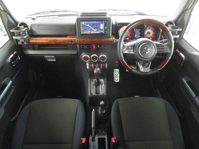 ジムニー XC ワンオーナー 禁煙車 純正SDナビ・フルセグTV・ブルートゥース バックカメラ ETC2.0 前後ドライブレコーダー シートヒーター LEDヘッドライト オートエアコン フロアマット ドアバイザー(10枚目)