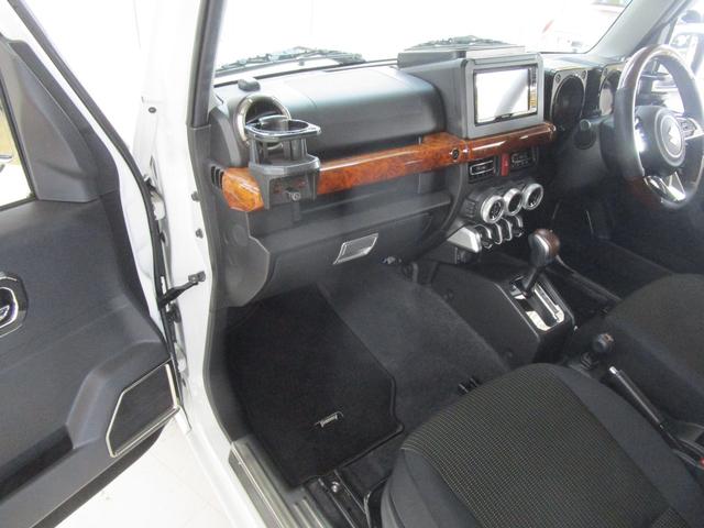 ジムニー XC ワンオーナー 禁煙車 純正SDナビ・フルセグTV・ブルートゥース バックカメラ ETC2.0 前後ドライブレコーダー シートヒーター LEDヘッドライト オートエアコン フロアマット ドアバイザー(37枚目)