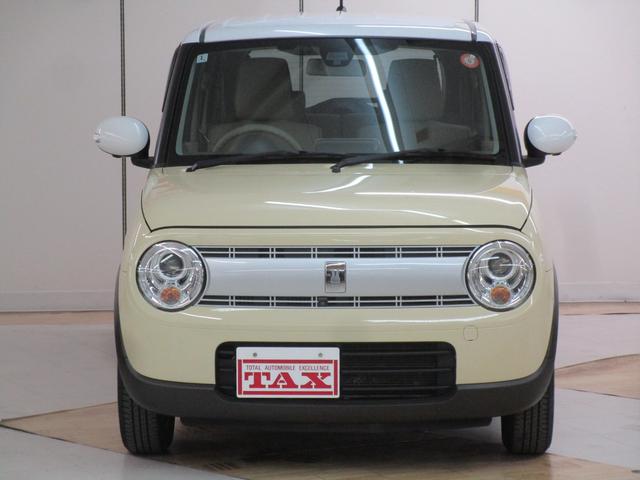 アルトラパン X 禁煙車 純正8インチナビ・フルセグTV・ブルートゥース 全方位モニター HIDヘッドライト シートヒーター オートエアコン キーフリー 純正アルミホイール(5枚目)