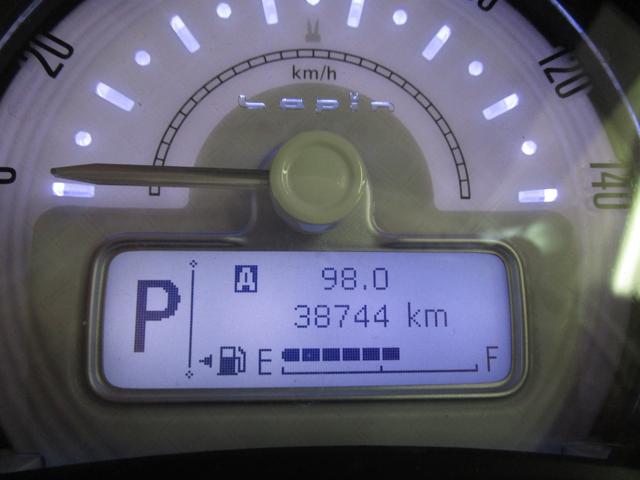現在の走行距離、もちろん実走行です。タックスでは全車両メーター管理システムチェック済み！安心してお買い求め頂けます♪