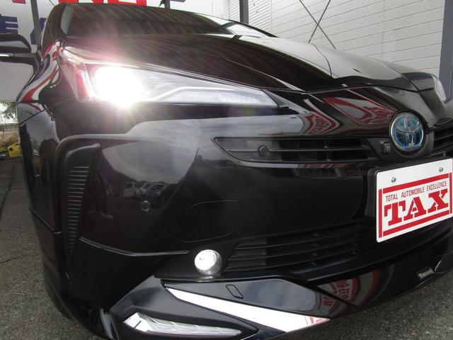 プリウス Ｓ　４ＷＤ　禁煙車　モデリスタエアロ　ＬＥＯＮＩＳ１７インチアルミホイール　ガナドールマフラー　純正ＳＤナビ・フルセグＴＶ・ブルートゥース　全方位モニター　ＥＴＣ　クルーズコントロール　ＬＥＤライト（30枚目）