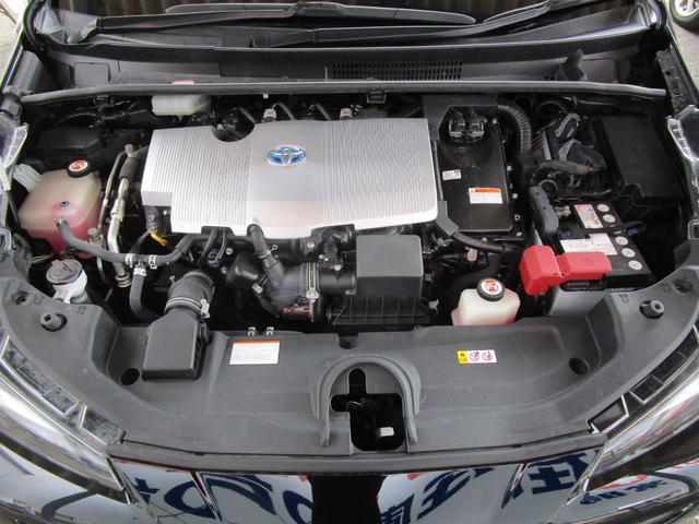 プリウス Ｓ　４ＷＤ　禁煙車　モデリスタエアロ　ＬＥＯＮＩＳ１７インチアルミホイール　ガナドールマフラー　純正ＳＤナビ・フルセグＴＶ・ブルートゥース　全方位モニター　ＥＴＣ　クルーズコントロール　ＬＥＤライト（35枚目）