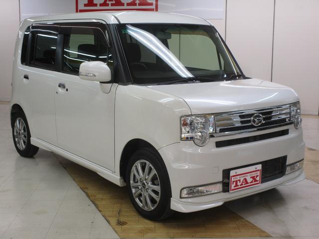 ムーヴコンテ カスタム　Ｘ　禁煙車　社外メモリーナビ・フルセグＴＶ・ブルートゥース　バックカメラ　ＨＩＤヘッドライト　キーフリー　オートエアコン　車検整備付（3枚目）