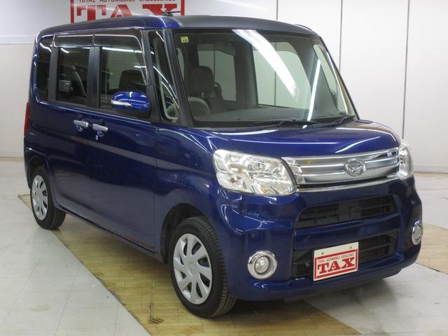 タント Ｇ　ワンオーナー　禁煙車　純正ＳＤナビ・フルセグＴＶ・ブルートゥース　バックカメラ　ＥＴＣ　両側パワースライドドア　キーフリー　オートエアコン　車検整備付（3枚目）