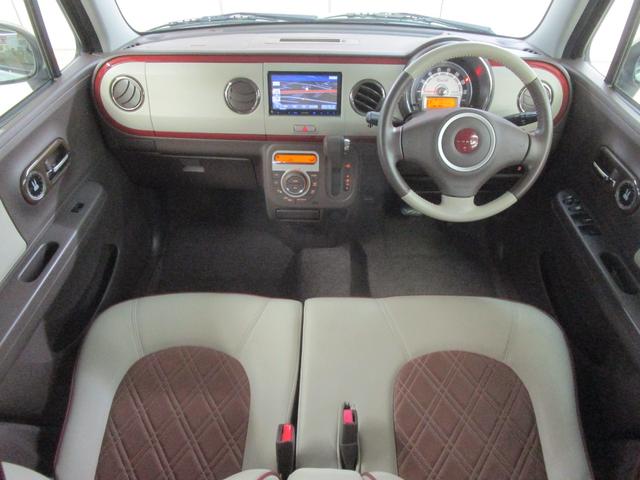 アルトラパンショコラ Ｘ　禁煙車　社外ナビＴＶ　ＥＴＣ　ドライブレコーダー　キーフリー　オートエアコン　ＨＩＤヘッドライト　純正アルミホイール（10枚目）