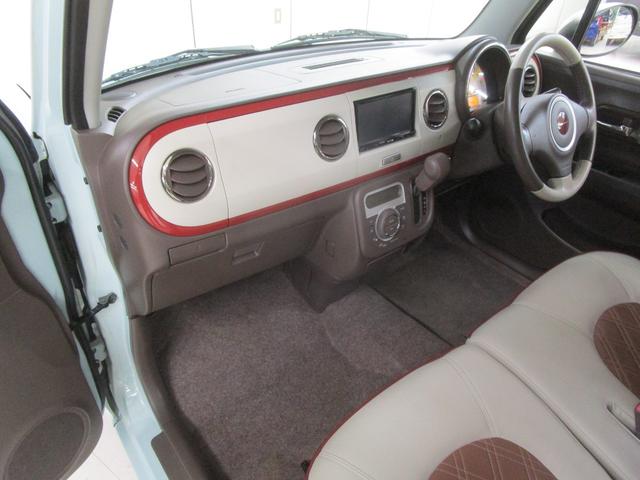 アルトラパンショコラ Ｘ　禁煙車　社外ナビＴＶ　ＥＴＣ　ドライブレコーダー　キーフリー　オートエアコン　ＨＩＤヘッドライト　純正アルミホイール（27枚目）