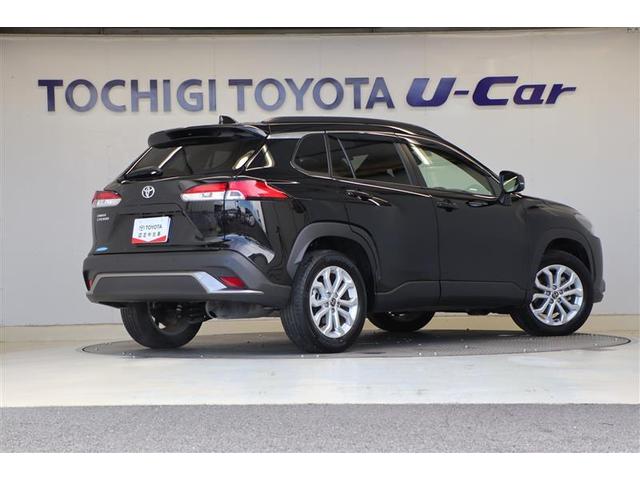 カローラクロス Ｓ　ワンオーナー　衝突被害軽減ブレーキ　ディスプレイオーディオ　ナビ　フルセグＴＶ　Ｂｌｕｅｔｏｏｔｈ接続　全周囲カメラ　ＥＴＣ　クルーズコントロール　オートエアコン　純正アルミホイール　オートハイビーム（3枚目）