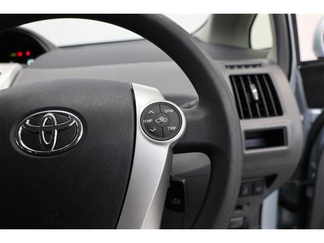 プリウスアルファ Ｓ　５人乗り　純正ナビ　ＣＤ／ＤＶＤ　フルセグＴＶ　Ｂｌｕｅｔｏｏｔｈ接続　バックカメラ　プッシュスタート　純正アルミホイール　ＬＥＤヘッドライト　ドアバイザー　フロアマット　ステアリングスイッチ（8枚目）