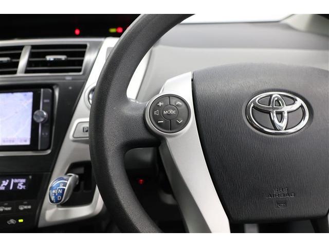 プリウスアルファ Ｓ　５人乗り　純正ナビ　ＣＤ／ＤＶＤ　フルセグＴＶ　Ｂｌｕｅｔｏｏｔｈ接続　バックカメラ　プッシュスタート　純正アルミホイール　ＬＥＤヘッドライト　ドアバイザー　フロアマット　ステアリングスイッチ（9枚目）