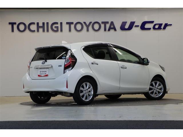 アクア Ｓスタイルブラック　ワンオーナー　衝突被害軽減ブレーキ　純正ナビ　ＣＤ　Ｂｌｕｅｔｏｏｔｈ接続　ワンセグＴＶ　全周囲カメラ　ＥＴＣ　シートヒータ　オートエアコン　純正アルミホイール　ステアリングスイッチ　プッシュスタート（3枚目）