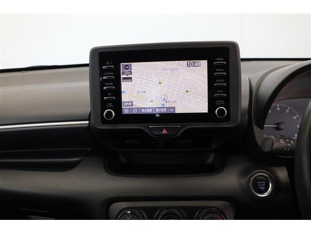 ヤリス Ｘ　レンタアップ　衝突被害軽減ブレーキ　ディスプレイオーディオ　ナビ　Ｂｌｕｅｔｏｏｔｈ接続　バックカメラ　ＥＴＣ　マニュアルエアコン　プッシュスタート　オートハイビーム　マニュアルライトレベライザー（5枚目）