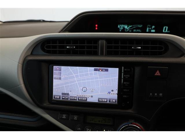 アクア Ｓ　純正ナビ　ＣＤ　ワンセグＴＶ　Ｂｌｕｅｔｏｏｔｈ接続　バックカメラ　ＥＴＣ　電動格納ミラー　オートエアコン　プッシュスタート　ステアリングスイッチ　マニュアルライトレベライザー　ドアバイザー（5枚目）