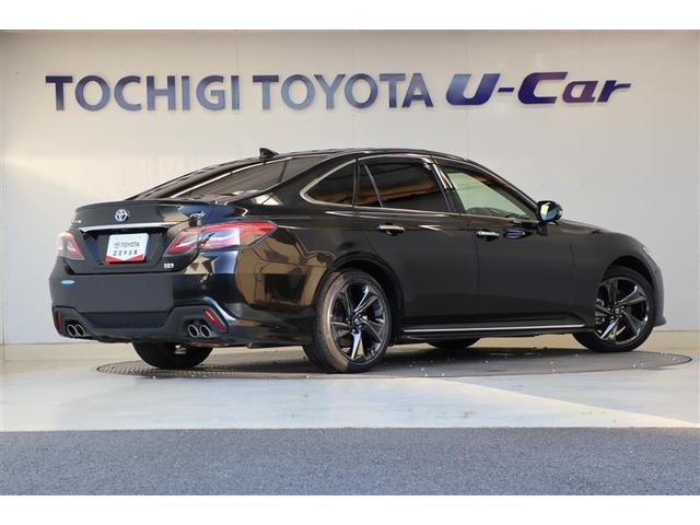 クラウンハイブリッド ＲＳ　リミテッド　衝突被害軽減ブレーキ　純正ナビ　ＣＤ／ＤＶＤ　フルセグＴＶ　Ｂｌｕｅｔｏｏｔｈ接続　全周囲カメラ　ＥＴＣ２．０　シートヒーター　ステアリングヒーター　純正アルミホイール　パワーシート（3枚目）