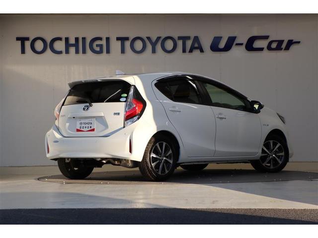 アクア G 衝突被害軽減ブレーキ 純正ナビ CD ワンセグTV Bluetooth接続 バックカメラ ETC クルーズコントロール プッシュスタート 純正アルミホイール LEDヘッドライト オートハイビーム(3枚目)