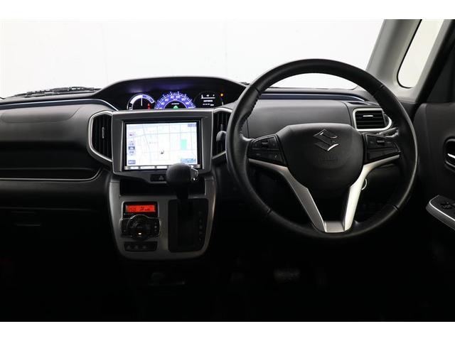 ハイブリッドSZ /衝突被害軽減ブレーキ 社外ナビ バックモニター フルセグ 両側電動スライドドア ETC ワンオーナー車 HIDライト 純正アルミ(4枚目)