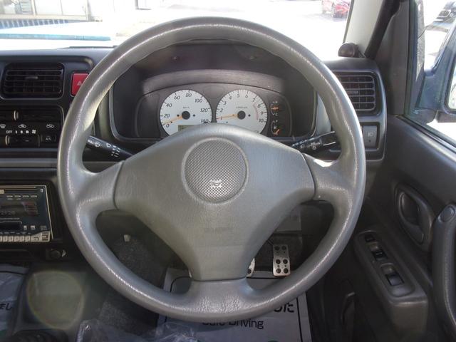 ジムニー ワイルドウインド 80周年記念車 マニュアル パートタイム4WD高低二段切替式(後輪駆動ベース) フォグランプ ジオランダー CD/MD キーレス(18枚目)