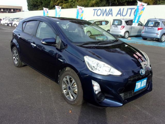 アクア Ｓスタイルブラック　トヨタセーフティセンス　純正ナビ　ＥＴＣ　地デジ　ＣＤ／ＤＶＤ　Ｂｌｕｅｔｏｏｔｈ　スマートキー　アイドリングストップ　オートライト　オートエアコン　バックカメラ　電動格納ミラー（7枚目）