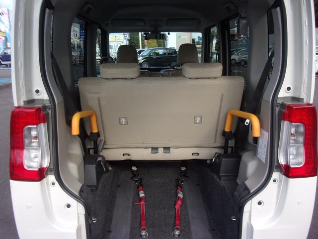 タント Ｌ　ＳＡＩＩ　スローパー　リアシート付　電動ウィンチ　リモコン　固定ベルト　手すり　スマートアシスト　ドラレコ　ＥＴＣ　キーレス　アイドリングストップ　電動格納ミラー（12枚目）