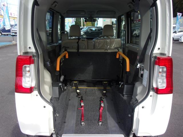 タント Ｌ　ＳＡＩＩ　スローパー　リアシート付　電動ウィンチ　リモコン　固定ベルト　手すり　スマートアシスト　ドラレコ　ＥＴＣ　キーレス　アイドリングストップ　電動格納ミラー（14枚目）