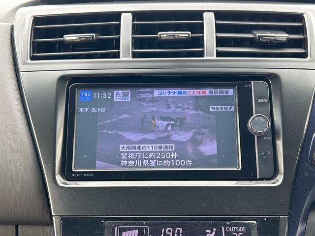 プリウスアルファ Ｓ　ＥＴＣ　バックカメラ　ＴＶ　アルミホイール　オートライト　スマートキー　電動格納ミラー　ＣＶＴ　盗難防止システム　衝突安全ボディ　ＡＢＳ　ＣＤ　ＤＶＤ再生　Ｂｌｕｅｔｏｏｔｈ　エアコン（4枚目）