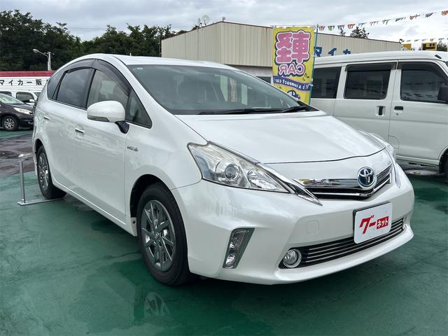 プリウスアルファ Ｓ　ＥＴＣ　バックカメラ　ＴＶ　アルミホイール　オートライト　スマートキー　電動格納ミラー　ＣＶＴ　盗難防止システム　衝突安全ボディ　ＡＢＳ　ＣＤ　ＤＶＤ再生　Ｂｌｕｅｔｏｏｔｈ　エアコン（14枚目）