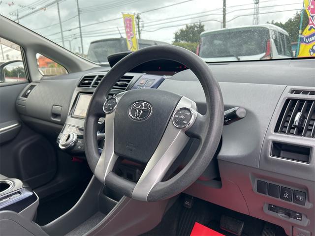 プリウスアルファ Ｓ　ＥＴＣ　バックカメラ　ＴＶ　アルミホイール　オートライト　スマートキー　電動格納ミラー　ＣＶＴ　盗難防止システム　衝突安全ボディ　ＡＢＳ　ＣＤ　ＤＶＤ再生　Ｂｌｕｅｔｏｏｔｈ　エアコン（51枚目）