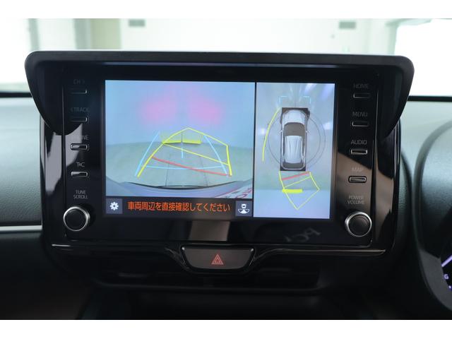 ヤリスクロス ハイブリッドＺ　衝突被害軽減ブレーキ　８インチＤＡナビ地デジ　全周囲カメラ　ＢＳＭ　スマートキー　レーダークルーズ　オートハイビーム　車線逸脱警報　クリアランスソナー　パワーシート　シートヒーター　ＡＣ１００Ｖ－１５００Ｗ　前後ドラレコ　パワーバックドア（15枚目）
