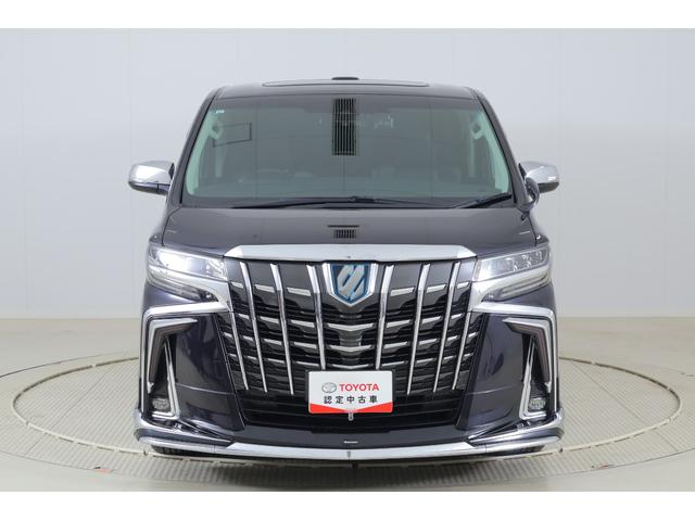 アルファードハイブリッド ＳＲ　４ＷＤ　サンルーフ　モデリスタフルエアロ　前後ドラレコ　衝突被害軽減ブレーキ　純正１０インチナビ　地デジＴＶ　バックカメラ　ＥＴＣ　レーダークルーズ　車線逸脱警報　クリアランスソナー　シートヒーター＆クール　パワーバックドア　３眼ＬＥＤライト　ワンオーナー（54枚目）