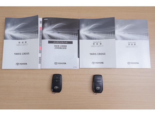 ヤリスクロス ハイブリッドＧ　衝突被害軽減ブレーキ　純正８インチＤＡナビ　バックカメラ　ＢＳＭ　レーダークルーズ　スマートキー　ＥＴＣ　車線逸脱警報　オートハイビーム　クリアランスソナー　前後ドラレコ　ＬＥＤライト　横滑り防止装置　Ｂｌｕｅｔｏｏｔｈ接続　ワンオーナー（49枚目）