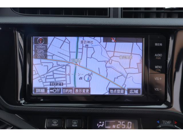 アクア Ｇ　Ｇ’ｓ　衝突被害軽減ブレーキ　純正ＳＤナビ　地デジＴＶ　バックカメラ　スマートキー　ＥＴＣ　クルーズコントロール　オートハイビーム　車線逸脱警報　シートヒーター　Ｂｌｕｅｔｏｏｔｈ接続　ＬＥＤヘッドライト　横滑り防止装置（14枚目）