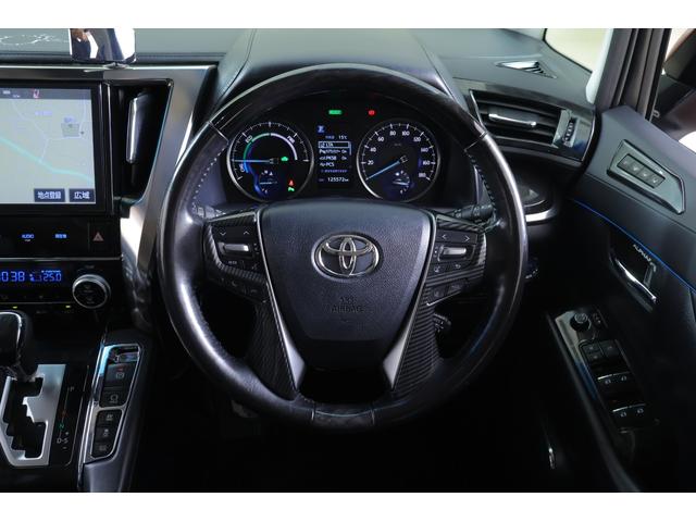 アルファードハイブリッド SR 4WD モデリスタフルエアロ 衝突被害軽減ブレーキ 純正10型ナビ地デジ バックカメラ ETC2.0 レーダークルーズ 車線逸脱警報 クリアランスソナー シートヒーター&クール 前後ドラレコ AC100V-1500W パワーバックドア 3眼LEDライト(13枚目)