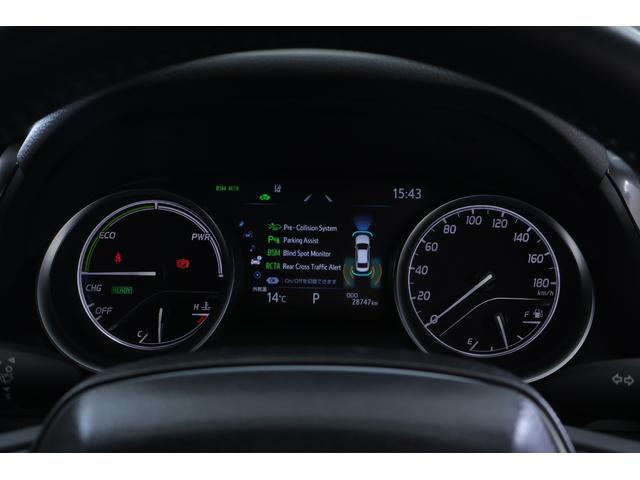 カムリ Ｇ　衝突被害軽減ブレーキ　純正９インチＤＡナビ　地デジＴＶ　バックカメラ　ＢＳＭ　スマートキー　ＥＴＣ２．０　レーダークルーズ　車線逸脱警報　オートハイビーム　クリアランスソナー　シートヒーター　パワーシート　ＬＥＤヘッドライト　前後ドラレコ　横滑り防止装置（17枚目）