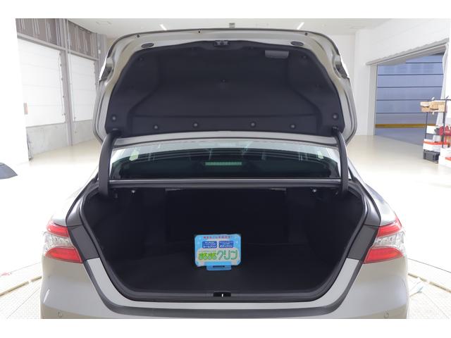 カムリ Ｇ　衝突被害軽減ブレーキ　純正９インチＤＡナビ　地デジＴＶ　バックカメラ　ＢＳＭ　スマートキー　ＥＴＣ２．０　レーダークルーズ　車線逸脱警報　オートハイビーム　クリアランスソナー　シートヒーター　パワーシート　ＬＥＤヘッドライト　前後ドラレコ　横滑り防止装置（46枚目）