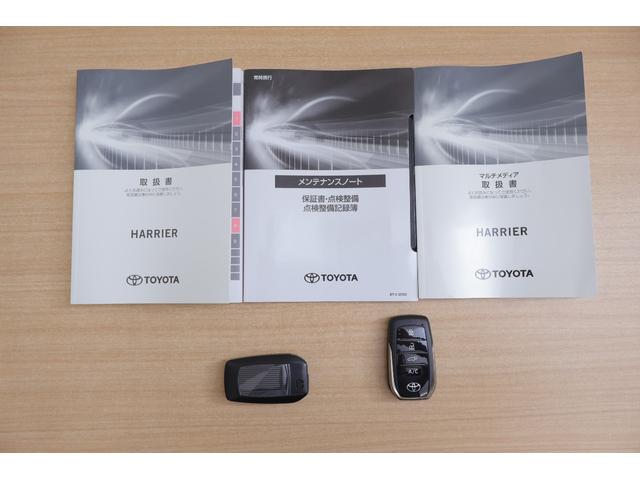 ハリアーＰＨＥＶ Ｚ　４ＷＤ　モデリスタフルエアロ　サンルーフ　デジタルミラー　衝突被害軽減ブレーキ　レーダークルーズ　１２．３インチＪＢＬプレミアムナビ　地デジＴＶ　全周囲カメラ　ＢＳＭ　ドラレコ　車線逸脱警報　シートヒーター＆クール　ＥＴＣ２．０　パワーバックドア（56枚目）