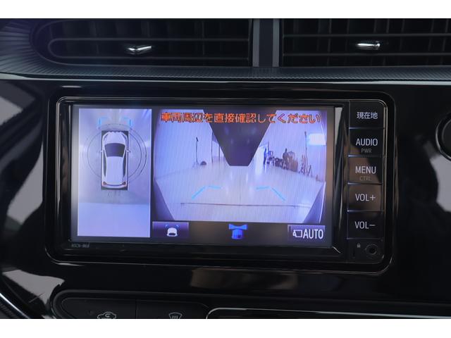 アクア Ｓスタイルブラック　衝突被害軽減ブレーキ　純正ＳＤナビＴＶ　全周囲カメラ　スマートキー　ＥＴＣ　オートハイビーム　車線逸脱警報　クリアランスソナー　先行車発進告知機能　ＬＥＤヘッドライト　前後ドラレコ　Ｂｌｕｅｔｏｏｔｈ接続　横滑り防止装置　ワンオーナー（16枚目）