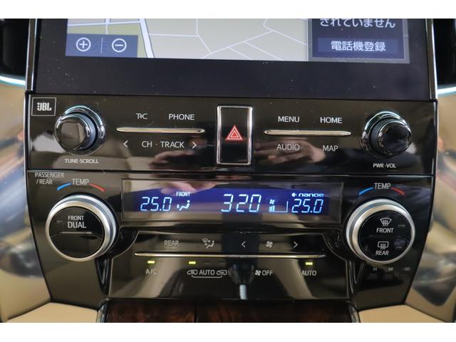 アルファード ３．５ＧＦ　４ＷＤ　ＪＢＬプレミアムナビ地デジ　全周囲カメラ　１３．３インチリアエンター　衝突被害軽減ブレーキ　レーダークルーズ　ＢＳＭ　ドラレコ　シートヒーター＆クール　ＥＴＣ２．０　クリアランスソナー　デジタルミラー　３眼ＬＥＤライト　パワーバックドア（25枚目）