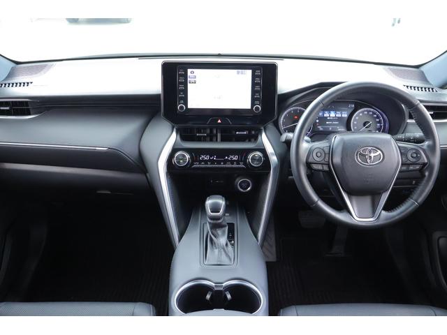 ハリアー Ｇ　レザーパッケージ　衝突被害軽減ブレーキ　レーダークルーズ　８インチＤＡナビ　バックカメラ　ＢＳＭ　クリアランスソナー　車線逸脱警報　デジタルミラー　ドラレコ　ＥＴＣ　パワーシート　シートヒーター＆クール　ステアリングヒーター　パワーバックドア　ワンオーナー（12枚目）