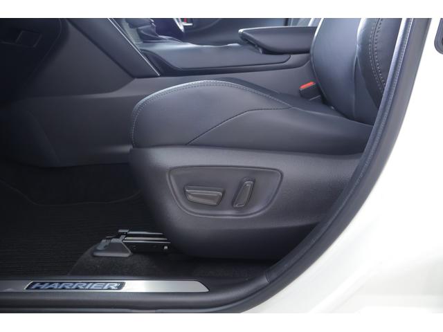 ハリアー Ｇ　レザーパッケージ　衝突被害軽減ブレーキ　レーダークルーズ　８インチＤＡナビ　バックカメラ　ＢＳＭ　クリアランスソナー　車線逸脱警報　デジタルミラー　ドラレコ　ＥＴＣ　パワーシート　シートヒーター＆クール　ステアリングヒーター　パワーバックドア　ワンオーナー（39枚目）
