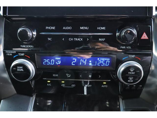 アルファード ２．５Ｓ　タイプゴールド　４ＷＤ　衝突被害軽減ブレーキ　９型ＤＡナビ　地デジＴＶ　バックカメラ　後席モニター　レーダークルーズ　オートハイビーム　車線逸脱警報　クリアランスソナー　ＥＴＣ　前後ドラレコ　ＡＣ１００Ｖ電源　パワーバックドア　３眼ＬＥＤライト（24枚目）