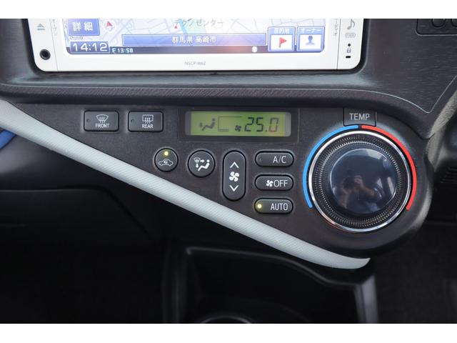 アクア Ｓ　純正ＳＤナビＴＶ　バックカメラ　スマートキー　ＥＴＣ　電動格納ミラー　Ｂｌｕｅｔｏｏｔｈ接続　横滑り防止装置　ワンオーナー（19枚目）