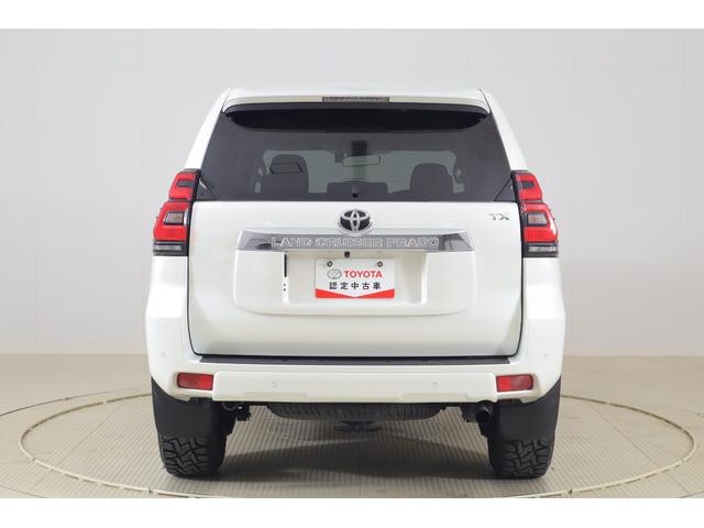 ランドクルーザープラド ＴＸ　４ＷＤ　衝突被害軽減ブレーキ　純正９型ナビ　地デジＴＶ　バックカメラ　スマートキー　ＥＴＣ２．０　レーダークルーズ　車線逸脱警報　オートハイビーム　先行車発進告知機能　クリアランスソナー　Ｂｌｕｅｔｏｏｔｈ接続　ドラレコ　ＬＥＤヘッドライト　横滑り防止装置（44枚目）