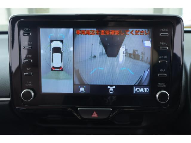 ヤリスクロス ハイブリッドZ アドベンチャー 衝突被害軽減ブレーキ BSM 純正8インチDA 地デジTV 全周囲カメラ レーダークルーズ 車線逸脱警報 オートハイビーム クリアランスソナー シートヒーター ステアリングヒーター 前後ドラレコ LEDヘッドライト ワンオーナー(15枚目)