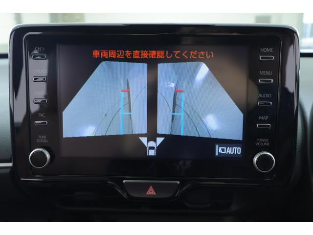 ヤリスクロス ハイブリッドZ アドベンチャー 衝突被害軽減ブレーキ BSM 純正8インチDA 地デジTV 全周囲カメラ レーダークルーズ 車線逸脱警報 オートハイビーム クリアランスソナー シートヒーター ステアリングヒーター 前後ドラレコ LEDヘッドライト ワンオーナー(16枚目)