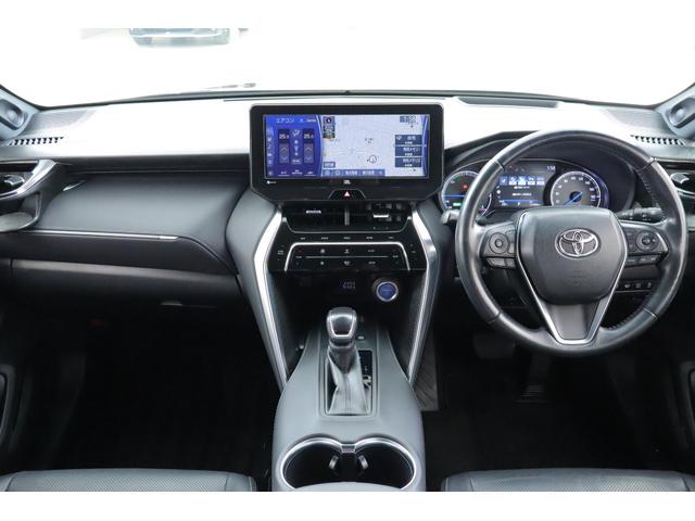 ハリアーハイブリッド Z レザーパッケージ モデリスタエアロ 衝突被害軽減ブレーキ 12.3インチJBLナビ 地デジTV 全周囲カメラ BSM レーダークルーズ 車線逸脱警報 クリアランスソナー ETC2.0 デジタルミラー ドラレコ 本革 シートヒーター&クール パワーバックドア(12枚目)