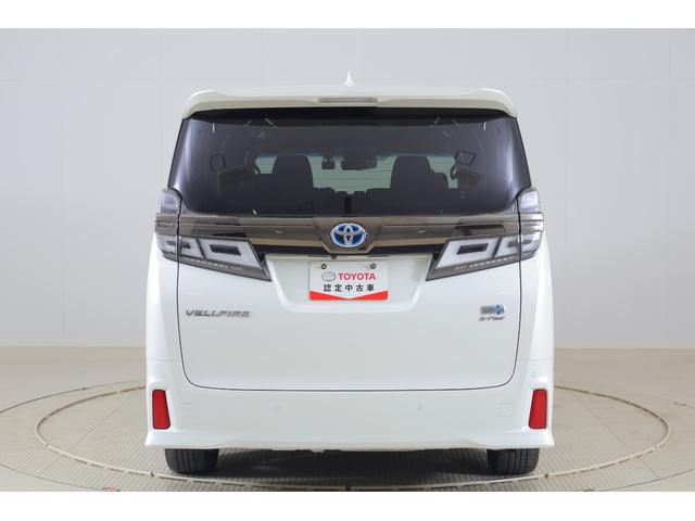 ヴェルファイアハイブリッド ゴールデンアイズII 4WD 衝突被害軽減ブレーキ BSM レーダークルーズ JBLプレミアムナビ 地デジTV 全周囲カメラ 13.3インチリアエンター ETC2.0 デジタルミラー 前後ドラレコ AC100V-1500W 3眼LEDライト パワーバックドア(54枚目)