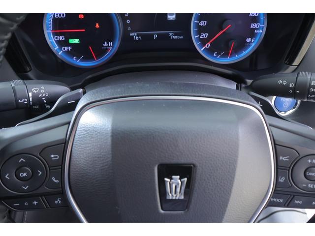 クラウンハイブリッド RSアドバンス 衝突被害軽減ブレーキ 純正ナビ 地デジTV 全周囲カメラ BSM レーダークルーズ オートハイビーム 車線逸脱警報 クリアランスソナー ETC2.0 本革 シートヒーター&クール パワーシート AC100V電源 ドラレコ 3眼LEDライト(24枚目)