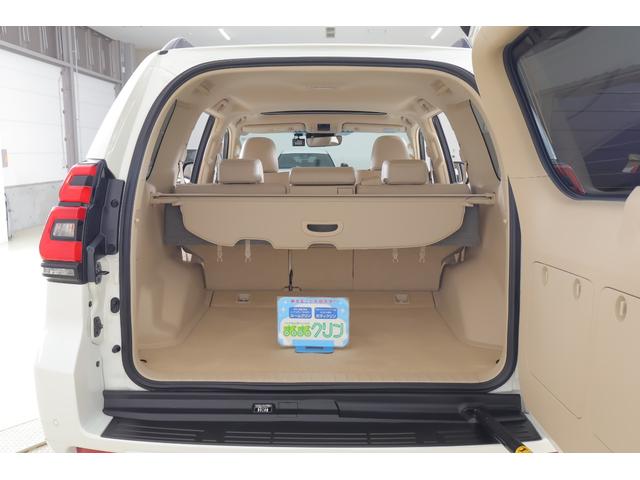 ランドクルーザープラド TX Lパッケージ マットブラックエディション 4WD サンルーフ 衝突被害軽減ブレーキ 純正9型ナビ 地デジTV バックカメラ レーダークルーズ 車線逸脱警報 オートハイビーム 本革 シートヒーター&クール クリアランスソナー 前後ドラレコ ワンオーナー(47枚目)