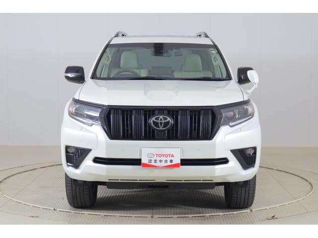 ランドクルーザープラド TX Lパッケージ マットブラックエディション 4WD サンルーフ 衝突被害軽減ブレーキ 純正9型ナビ 地デジTV バックカメラ レーダークルーズ 車線逸脱警報 オートハイビーム 本革 シートヒーター&クール クリアランスソナー 前後ドラレコ ワンオーナー(48枚目)