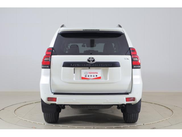 ランドクルーザープラド TX Lパッケージ マットブラックエディション 4WD サンルーフ 衝突被害軽減ブレーキ 純正9型ナビ 地デジTV バックカメラ レーダークルーズ 車線逸脱警報 オートハイビーム 本革 シートヒーター&クール クリアランスソナー 前後ドラレコ ワンオーナー(50枚目)